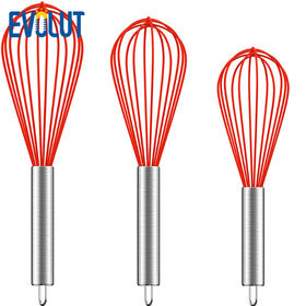 Buy Wholesale China Wire Whisk Balloon Whisk Egg Beater Kitchen Utensils  For Stirring, Beating, Blending & Egg Whisk at USD 1.21