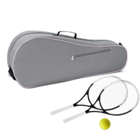 Sac Fourre-tout De Tennis Rose - Grande Capacité Avec Bandoulière Et Poche à Raquette