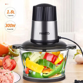 Buy Wholesale China Vegetable Cutter, Cheese Shredder, Kitchen Electric  Meat Grinder Potato Carrot Grater Slicer 300w & Vegetable Cutter at USD 8.9