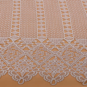 White Lace Ribbon Trim Embroidered Chemical Lace Trim For Sewing