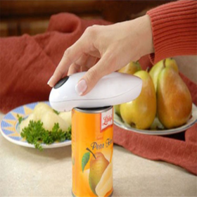Electric Can Opener Kitchen One-Touch Automatic Beer Bottle Jar