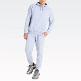 Buy China Wholesale High Quality Men Two Piece Tracksuit Custom Crewneck  Fleece Jogger Sweat Suits Men & Men Track Suit $1.35