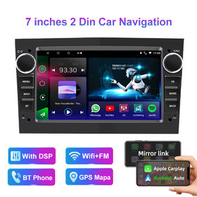 Autoradio GPS Android BMW E39 Bluetooth Multimedia Origine 2 DIN Pour  Business Touring DVD DIVX TNT CD Ecran LCD Double Din