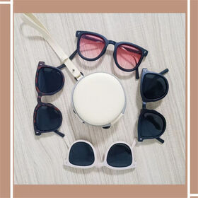 Gafas de sol polarizadas plegables de moda, fáciles de llevar para mujer - Venta al por mayor