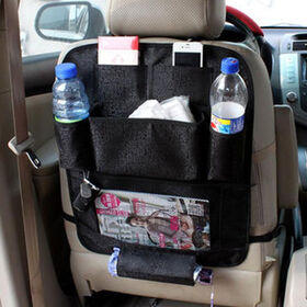 Wholesale new Car seat back storage bag hanging car back seat organizer