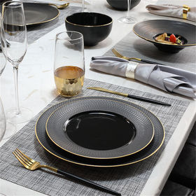 Buy Wholesale China Deluxe Black Waterproof Silicone Placemat For