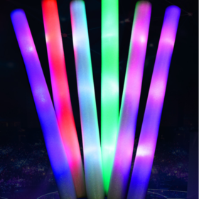 LED Light Sticks Glow Stick with Customized Logo Soft Cheering LED Light up  Sponge Stick for Wedding Birthday Party - China LED Ring and Finger LED  Ring price