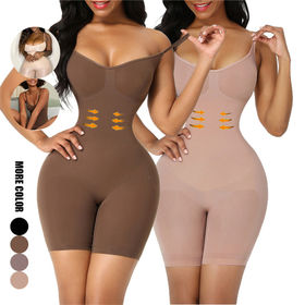 Slimming Shapewear Glue Stick High-end One-piece Strapless Corset Buttock  Lifter Breasts For Women Shapewear Bodysuit