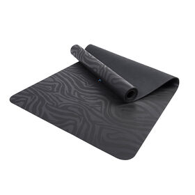 Diseño único profesional orgánico sostenible al por mayor barato Pilates Mat De Natural PU caucho Yoga Mat