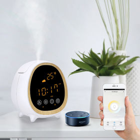 Humidificadores de aire de 200ML para el hogar, difusor de Aroma  inteligente controlado por aplicación Alexa