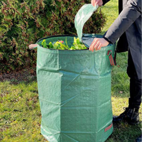 Sac de jardinage pliable, sac de rangement de feuilles