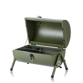 Le charbon de bois en acier inoxydable pliable portable Petit Grill adapté  pour jardin extérieur Camping - Chine Petit Barbecue et Petit Grill prix