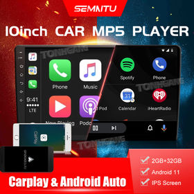 9 Inch Android Stereo with QLED Display  CarPlay & Android Auto (2GB/ –  Car Accessories By Master