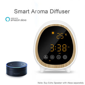 Difusor de aceites esenciales inteligente  Smart Life App y Alexa y Google  Home 