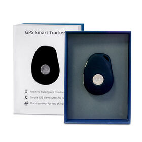 Mini rastreador GPS SOS para personas mayores, localizador de