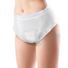 Ladies Disposable Menstruation Paper Panties with Sanitary Pad - China  Period Panties and Sanitary Panties price
