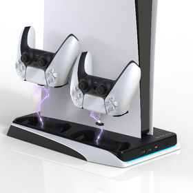 Chargeur à double manette Ps4 Pro - Console Vertical Cooling Stand