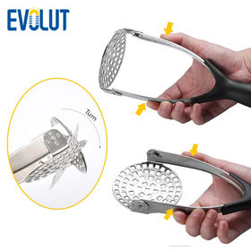 Buy Wholesale China Stainless Steel Potato Masher Kitchen Tool & Potato  Masher at USD 0.81