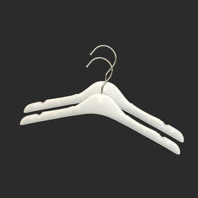 50  Black Plastic Adult Clothes Shirt DRESS Hangers 17" Display 484 ECO Friendly 