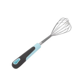 Wholesale 11.5-inch Multicolored Multi-use Twist Whisk 2-in-1 Balloon and  Flat Whisk Egg beater From m.