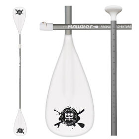 Pagaie SUP XUXIAKE Réglable 180-220cm - Manche Alliage, Lame Nylon, Flottante