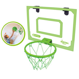 Mini Basketball Hoop with Ball and Breakaway Spring Rim for Over the Door  Play by Hey! Play! Red M350038 - Best Buy