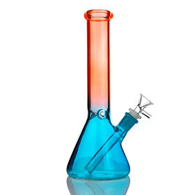 13" Shiny Designer Beaker Water Pipe – 4aceswholesale