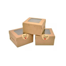 Paquete de 50 cajas de envío pequeñas de cartón corrugado de 4 x 4 x 4  pulgadas, caja de regalo blanca para pequeñas empresas, tazas de café