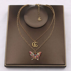 Wholesale Fashion Replica Designer Gucci's Bracelet Accessories Silver  Jewelry Set - China Bracelet and Necklace price