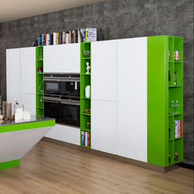 Armario Despensa de almacenamiento de muebles de cocina armario de pared  alta - China Muebles de cocina, gabinetes de cocina