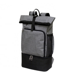 Expandable Food Delivery Backpack For Bikes - Insulated Pizza Bag With Support Boards & Reflective Strips