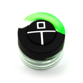 Cutom Branded Dab Pucks - 7 ml Silicone Pucks - Green