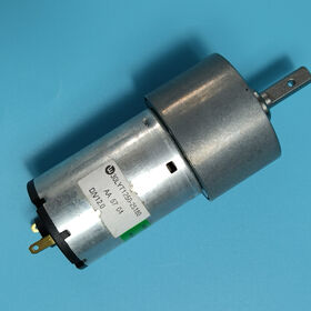 Customized DC12V 1W-30W OD:32.5mm Carbon brushed Geared motor for banknote dispensers