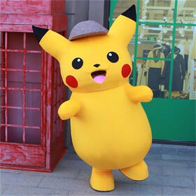 Giant Pikachu Inflatable Costume Pokemon Mascot Anime Halloween Party  Cosplay🌟