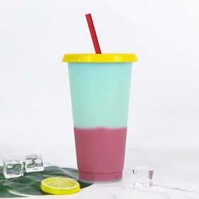 wholesale reusable aluminum color changing cups