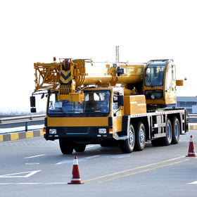 Grue pour camion de 50 tonnes Qy50ka grue de levage Stc500e Qy50kd - Chine  Grue pour camion, machines de construction