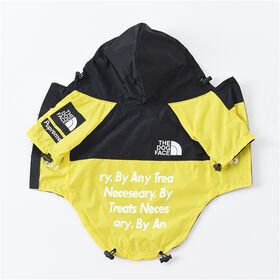 Pet clothing Dog clothing rain - proof breathable two-legged hooded clothing