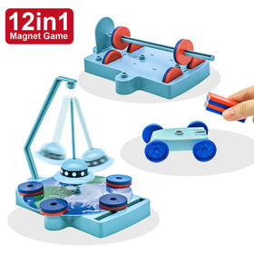 Aimant de jouet magnétique faible, Kit de jouet pédagogique