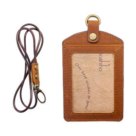 Lot De 2 Cordons Rétractables Pour Badges - 4 Porte-Cartes Inclus - Clip Nom - Noir Et Argenté - 8