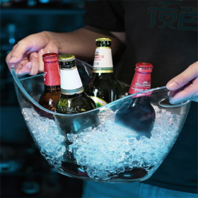 Custom Wholesale Silicone Wine Bottle Chiller Champagne Bucket Ice Mold  Beer Bucket Cooler Ice Bucket for Beer - China Ice Tray and Ice Maker price