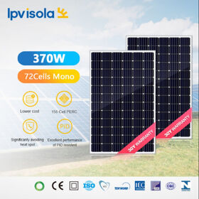 Painéis solares - Painéis solares monocristalinos de grau A Isola 370W 36V 340W/350W/360W/370W/380W