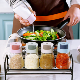 Buy Wholesale China Wholesale 120ml Container Kitchen Square Glass  Seasoning Spices Jars And Shaker Spice Bottle & Shaker Spice Bottle at USD  0.16