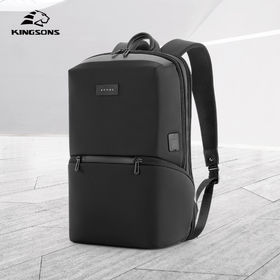 Kingsons 15.6'' New Vegan Waterproof & Anti-theft Backpacks with USB  Charging