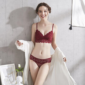 New Design Valentines Lingerie Mature Night Lace Fancy Bra And Panty Set -  Buy China Wholesale Women's Underwear Sets $3.5