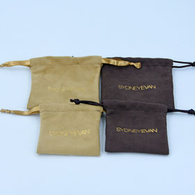 Buy Wholesale China Custom Logo Suede Custom Logo Jewelry Pouches Gift  Pouches High Quality Drawstring Gift Pouches Earphone Pouch Storage Package  & Jewelry Pouch at USD 0.7