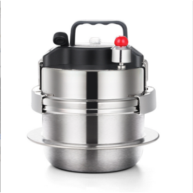 China Double Push Button Stainless Steel Pressure Cooker Induction Cooker  Manufacturers & Suppliers - Litian