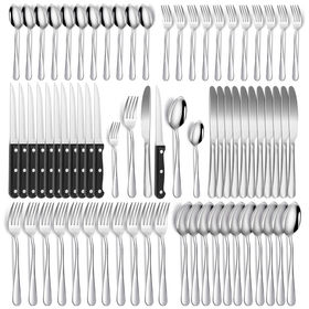 restaurant hotel inox silverware silver 304