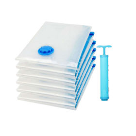 1pc Transparent Vacuum Compression Storage Bag With Large Capacity For  Clothes, Blankets, Etc.