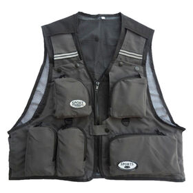 Buy China Wholesale Kaki Colour Multipockets Summer Fishing Clothing Vest & Men's  Vest $8.27