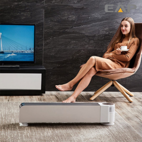 Intelligent New-arrival Thermostat Convetion Double Electric Baseboard Heater with adjustable angle
